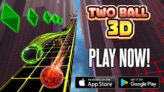 Two Ball 3D Dark SUPER HARD GAME [upl. by Nilram]