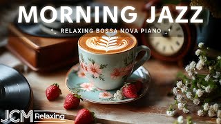 Thursday Jazz Music 🎧 Morning Coffee Music amp Bossa Nova Jazz  Jazz Music to work study [upl. by Ydnagrub73]