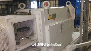 FLENDER T1FL 30 Gearbox Repair  GBS International [upl. by Anaitat]