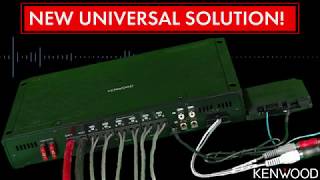 2018 KENWOOD eXcelon XR6006DSP New Universal iDataLink Maestro AR Solution [upl. by Odlabso22]