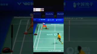 incredible rally between LIN DAN and LEE CHONG WEI youtubeshorts shorts [upl. by Olpe]