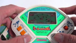 16786 Bandai LCD Game Baseball Hero Stadium [upl. by Vidovic635]