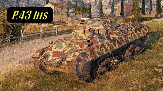 World of Tanks  P43 bis  Mines 8 [upl. by Nnylimaj]