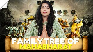 Pandavas Complete Family Tree  Mahabharat Family Tree Explained [upl. by Durno]