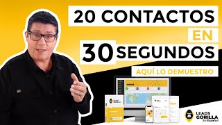 20 Contactos en 30s Te lo Demuestro [upl. by Willetta]