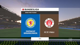 Eintracht Braunschweig vs FC St Pauli 14112024 Club Friendlies FC 25 [upl. by Kolodgie]