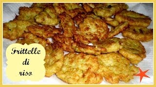 Frittelle di Riso  Come Usare il Riso Avanzato  Il Cibo delle Coccole [upl. by Aicilihp915]