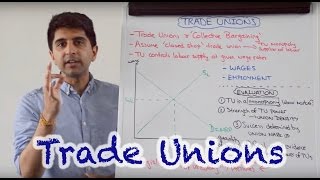 Trade Unions  Labour Market Impact [upl. by Eilsew]