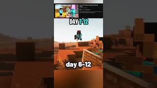 Minecraft 100 Days Challenge Badlands  ep1  shorts minecraft [upl. by Eneja879]