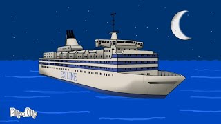 ⚓SHIP MS Estonia Sinking FlipaClip🚢 [upl. by Zoubek348]