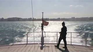 TANGIER TO TARIFA FERRY  ROUGH CROSSING [upl. by Ainna]