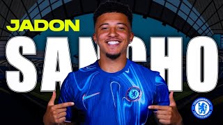 JADON SANCHO TO CHELSEA  BEST SKILLS GOALS ASSIST [upl. by Ardnek]