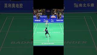 How Kento Momota plays consistently badminton kentomomota badmintonlovers [upl. by Herminia]