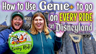 How to Use Genie Plus to Go On EVERY Ride at Disneyland  2024 Best Strategy Plus Tips amp Tricks [upl. by Leehar]