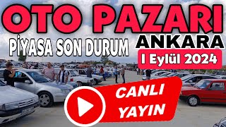 Oto Pazarı Canlı Yayın 👉 Piyasa Ne Olacak 👉 Oto Pazarı Ankara [upl. by Thurman]