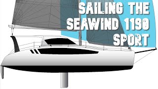 Sailing the Seawind 1190 Worlds most affordable production daggerboard cat WALK THROUGH amp SAIL [upl. by Endor]