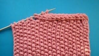 Bind off knitting Закрытие петель шнуром Вязание на спицах Урок 59 [upl. by Kcitrap]