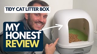 Purina Tidy Cats Hooded Litter Box System [upl. by Neila984]