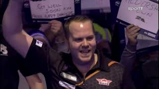 Dirk Van Duijvenbode Walk on against Ross Smith  PDC World Championship 20212022 [upl. by Dez]