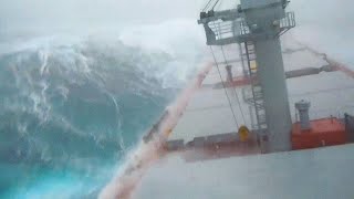 5 Ships Caught in Monster Waves [upl. by Yliah]