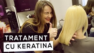 TRATAMENT INDREPTARE PAR CU KERATINA  Hair Wellness by Liza Pintileasa [upl. by Nodnal]