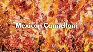 Mexican Cannelloni [upl. by Atiuqaj]