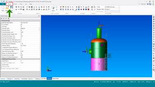 HOW TO SET NOZZLE DIMENSION TO MM  PV ELITE TRAINING  PRESSURE VESSEL [upl. by Rashidi916]