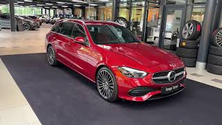 20657 MercedesBenz C 220 d T AMG Räder sienabraun DISTRONIC Memory [upl. by Ramsay]