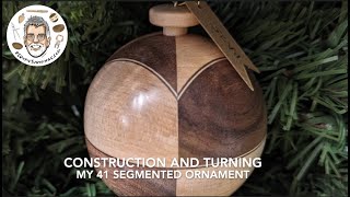 Segmented Laminated Christmas Ornament [upl. by Rehprotsirhc]