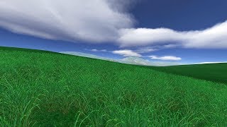 Green Fields Screensaver 4K UHD [upl. by Lyrehc]