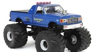 The Greenlight Showcase The 1987 Ford F 250 monster truck BIGFOOT 4X4X4 DIECAST [upl. by Ettenhoj]