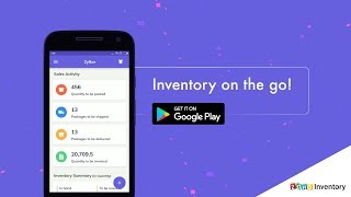 Inventory Management Mobile App  Zoho [upl. by Litta883]