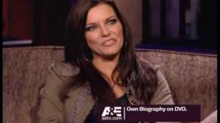 Martina McBride  AampE Private Sessions Part 2  Interview 1 [upl. by Carilla544]