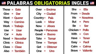 50 Palabras Súper Útiles en Inglés y Español  50 very Useful Words in English  Spanish [upl. by Itoyj]