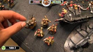 Chaos Vs Necrons Warhammer 40k Battle Report  Banter Batrep Ep 29  Part 25 [upl. by Iaka]