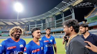 Meeting Mumbai Indian Team  Vinayak Mali Vlogs [upl. by Notnad356]