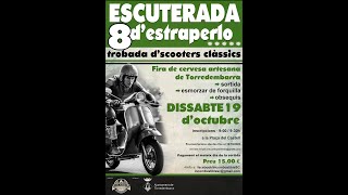 8e ESCUTERADA DESTRAPERLO INCOMBUSTIBLE SCOOTER CLUB TARRAGONÈS 19 10 2024 [upl. by Jemmie221]