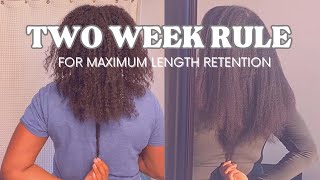 Follow THIS rule to retain length and grow long hair in 2024  SIMPLE length retention tips [upl. by Durman]