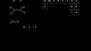 Dot structures II Multiple bonds  Structure and bonding  Organic chemistry  Khan Academy [upl. by Eleaffar]