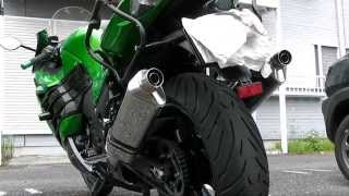 ZX14R delkevicマフラー [upl. by Edals]