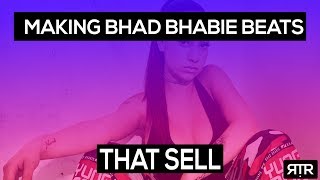 HOW TO MAKE BHAD BHABIE BEATS THAT SELL  FL STUDIO TUTORIAL [upl. by Acirem110]