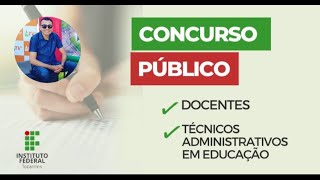 Concurso do IFTO [upl. by Creigh]