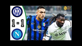 Inter Milan vs Napoli 11 Highlights amp All Goals 2024 HD [upl. by Suiradal]