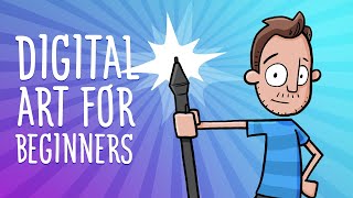 Learning to Draw Digitally for Beginners [upl. by Nosdivad]