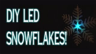 DIY LED Snowflakes [upl. by Gleason]