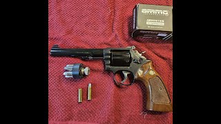 K 38 TARGET MASTERPEICE aka SampW Model 143 and the 38 special cartridge [upl. by Nahtaoj836]