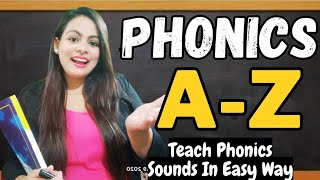 HOW TO TEACH PHONICS TO YOUR CHILDREN THE FUN WAY  The Sounds of Alphabet [upl. by Swagerty]