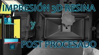 ✅ Impresión 3D Resina y Post Procesado ▶Paso a Paso y Consejos [upl. by Asilef]