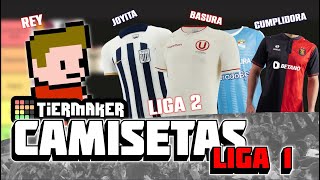 TIERLIST  CAMISETAS LIGA 1 2024 más vale tarde que nunca [upl. by Lezti]