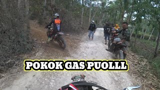 JALUR SEPEED DUET CRF VS KLX BOR UP [upl. by Dazhahs962]